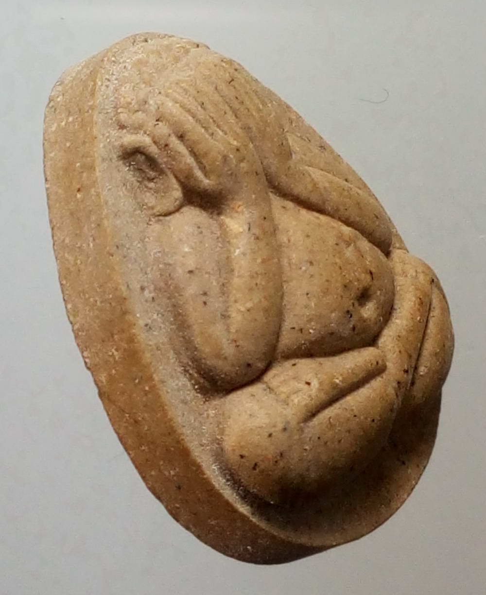 รหัสสินค้า พระปิดตา ทั่วไป 126 พระปิดตาเนื้อผง วัดวีระโชติ จังหวัดฉะเชิงเทรา