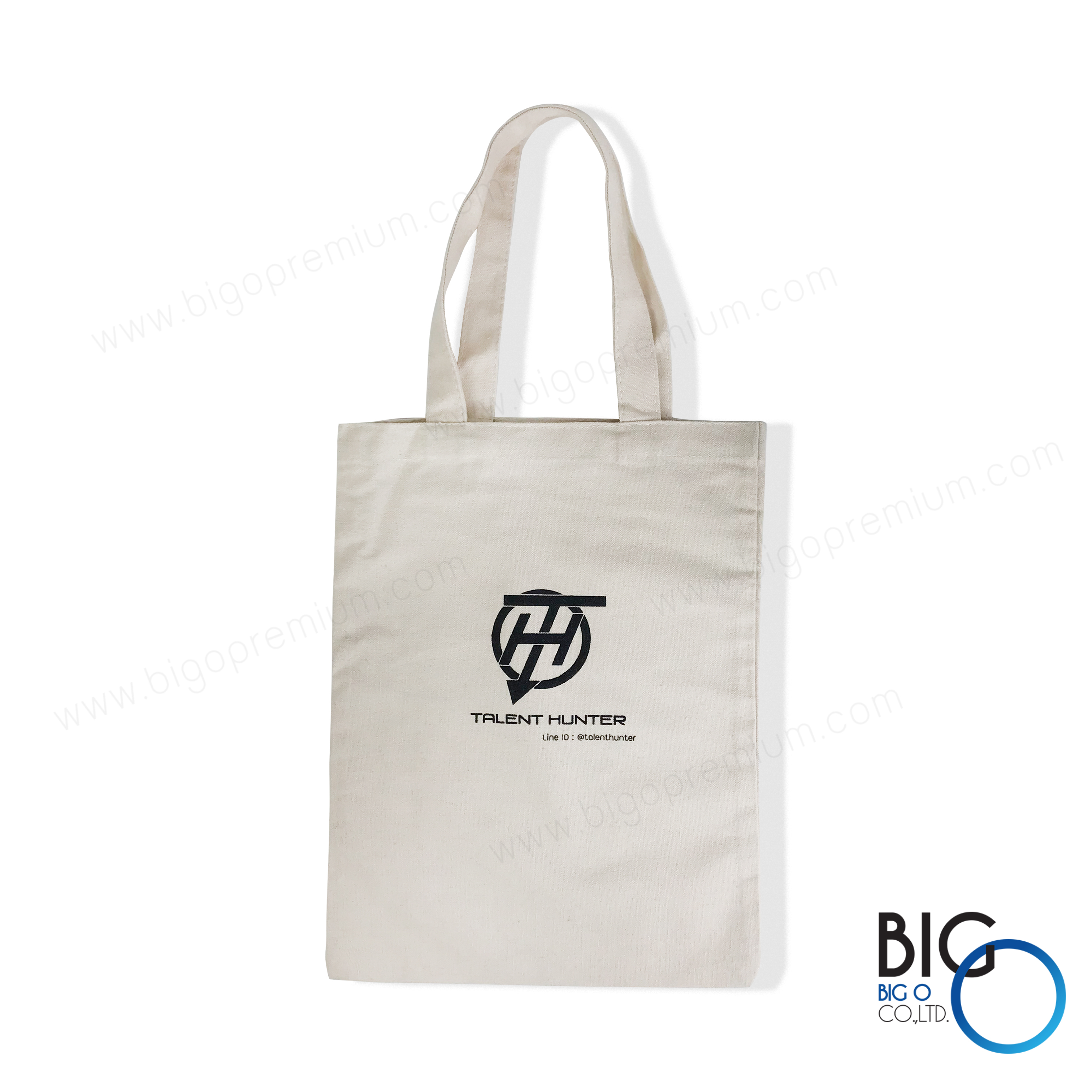 กระเป๋าสั่งทำ กระเป๋าผ้าแคนวาส+สมุดโน๊ต Talent hunter