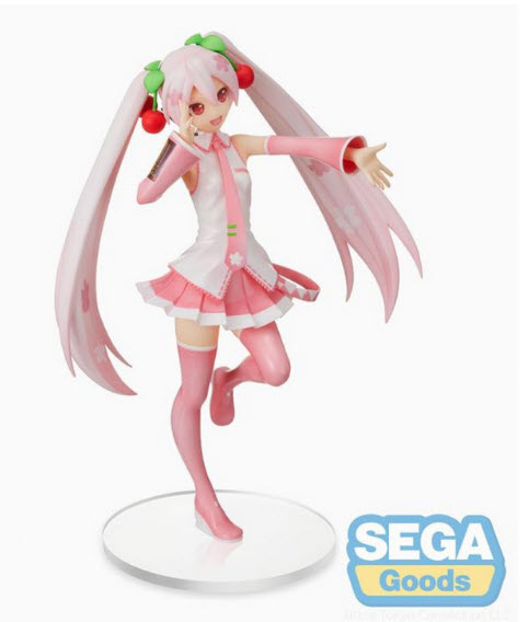 (Preorder ถึงวันที่ 24/10/2021) เปิดรับPreorder มีค่ามัดจำ 200 บาท RT D103982 MIKU SPM FIGURE SAKURAMIKU3