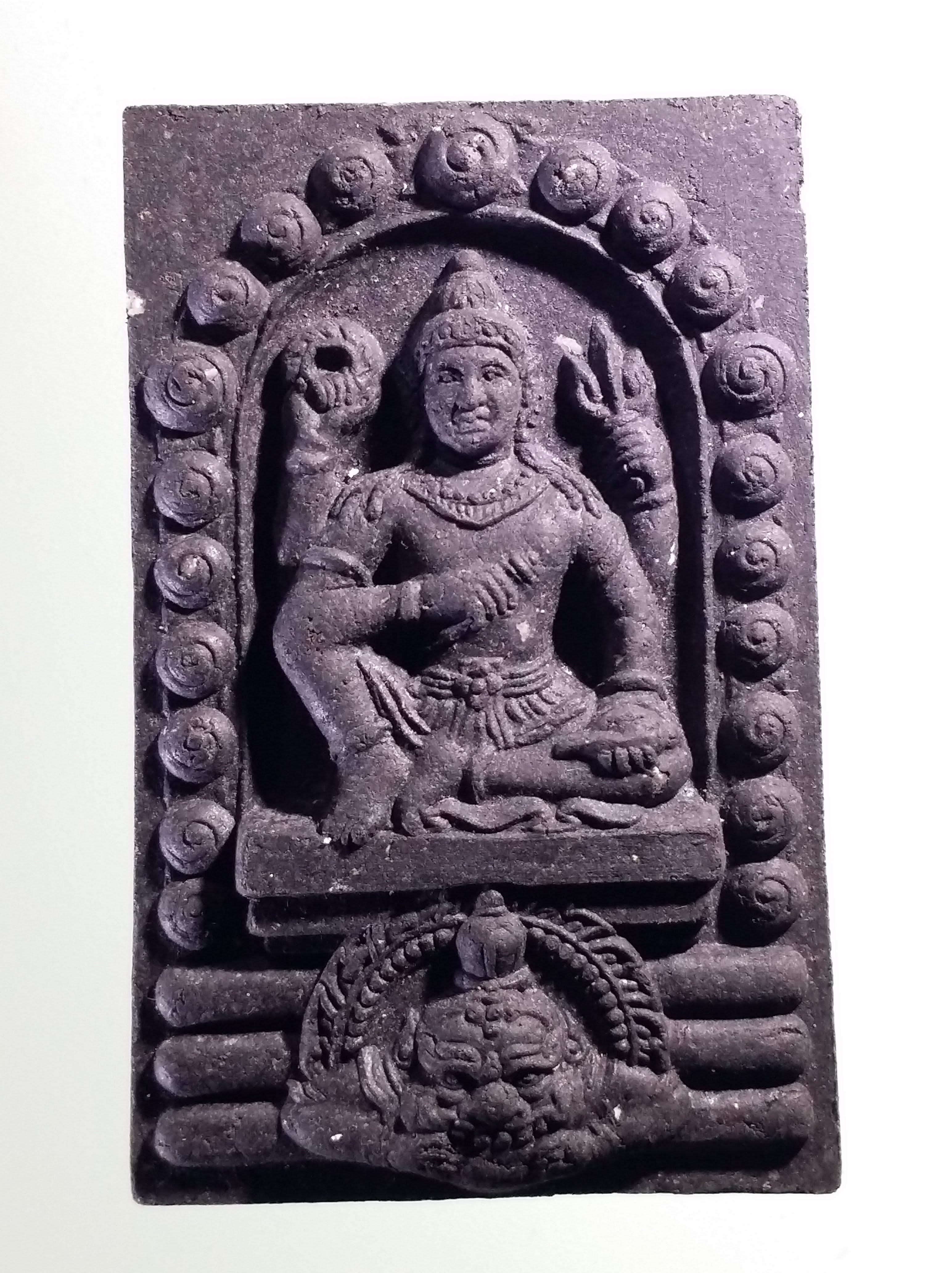 รหัสสินค้า จตุคามรามเทพ 496 พระเทวราชโพธิสัตว์จตุคามรามเทพ หลังพระแม่ธรณีบีบมวยผม รุ่น สิริมงคล ปี 49