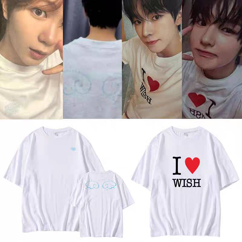 เสื้อยืด NCT WISH : I ❤️ WISH