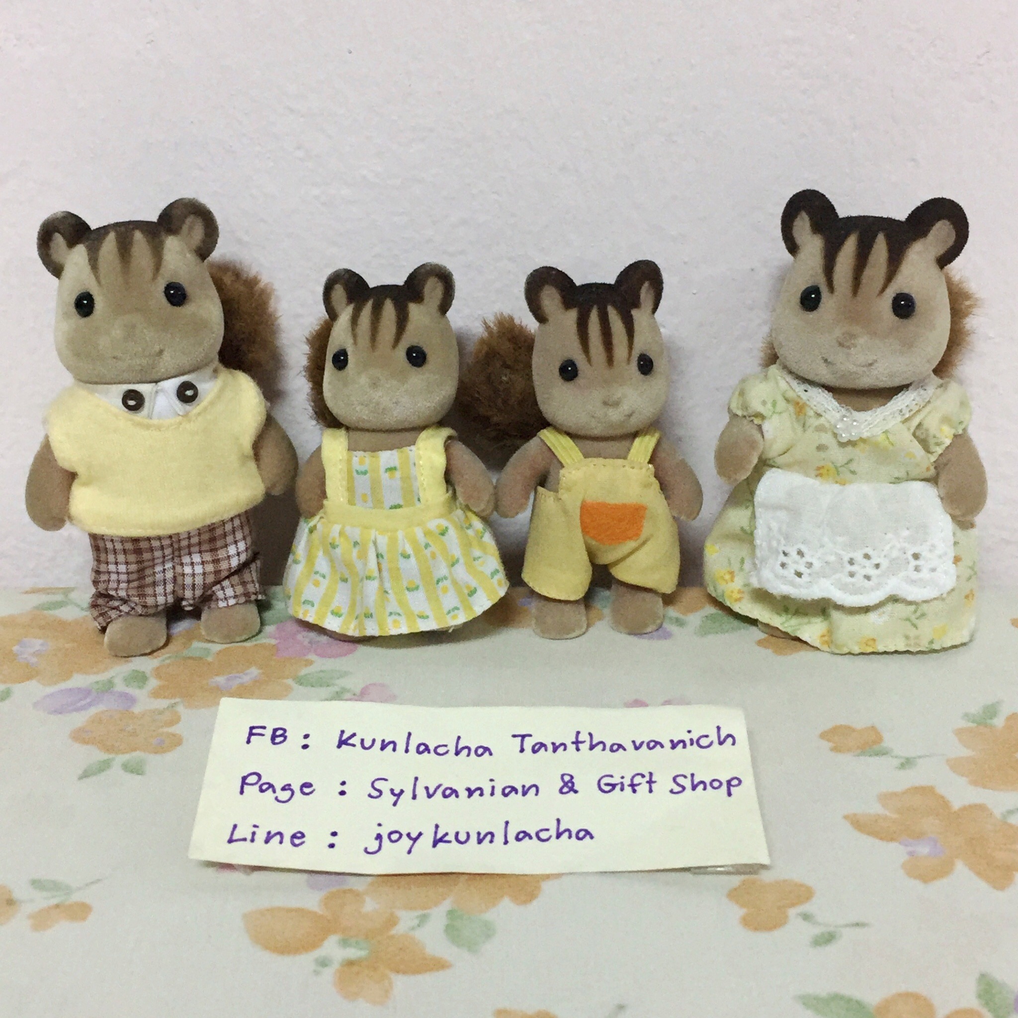 ครอบครัวคุณกระรอกวอลนัท Walnut Squirrel Family : Sylvanian Families
