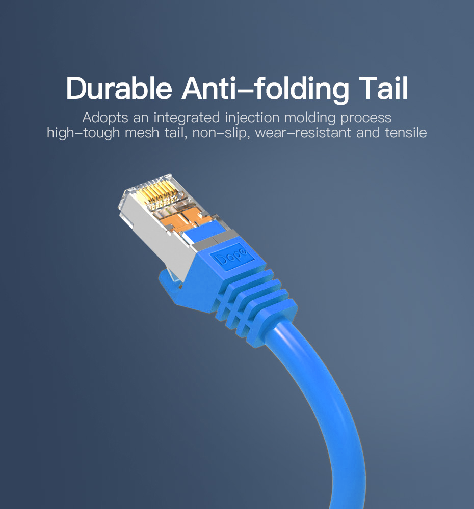 สายแลนสำเร็จรูป CAT6A S/FTP LSZH Shield