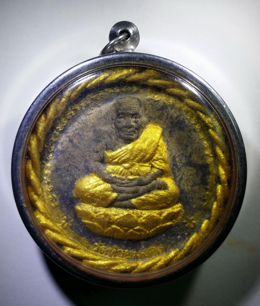 รหัสสินค้า จตุคามรามเทพ 164 พระเทวราชโพธิสัตว์จตุคามรามเทพ - หลวงปู่ทวด วัดห้วยมงคล จังหวัดประจวบคีรีขันธ์ พิมพ์ขอบเกลียวเชือกใหญ่