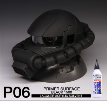 Surfacer Primer - P06 Surface Primer Black 1500 120ml