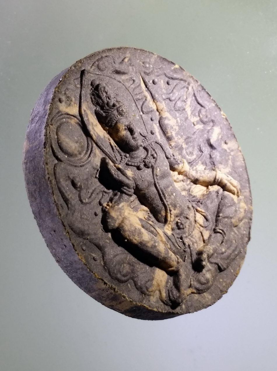 รหัสสินค้า จตุคามรามเทพ 381 พระเทวราชโพธิสัตว์จตุคามรามเทพ รุ่น วาสนามหาโชค เนื้อว่านก้นครก โค้ดเลเซอร์