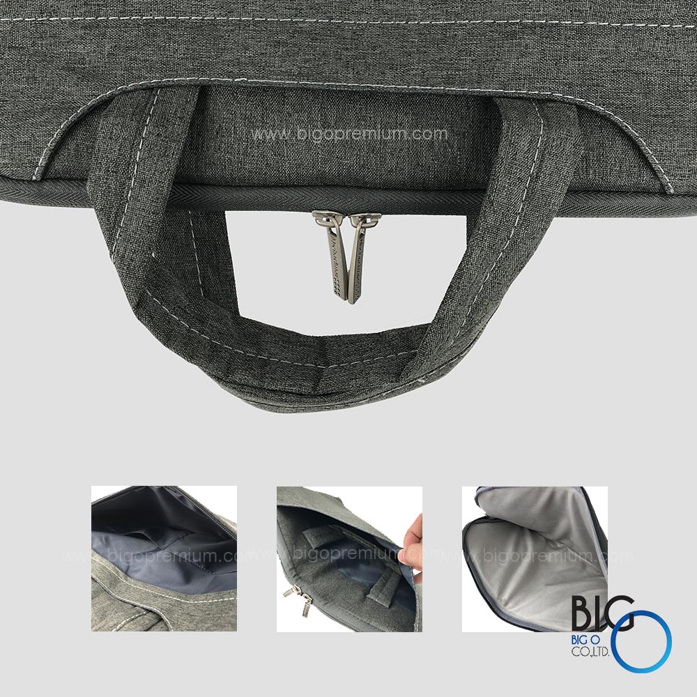 กระเป๋าโน๊ตบุ๊ค&แล็ปท็อป 14 นิ้ว 3 ช่อง มีหูหิ้ว (Notebook & Laptop Bag Case)