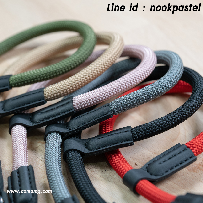 สายคล้องกล้อง แบบคล้องมือ เชือกปีนเขา