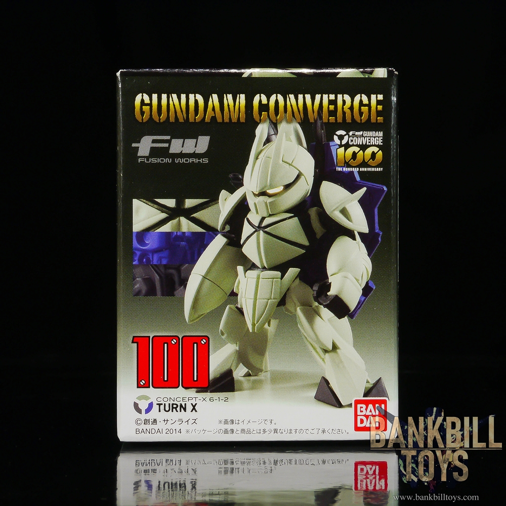 กันดั้ม Bandai Candy Toy FW Gundam Converge 17 No.100 Concept-X 6-1-2 Turn X