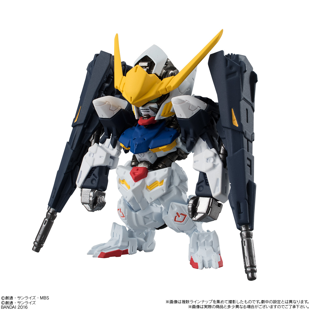 กันดั้ม Bandai Candy Toy FW Gundam Converge #02 No.126 ASW-G-08 Gundam Barbatos
