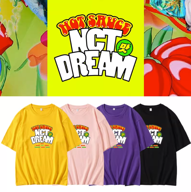 เสื้อยืด NctDream : HotSauce