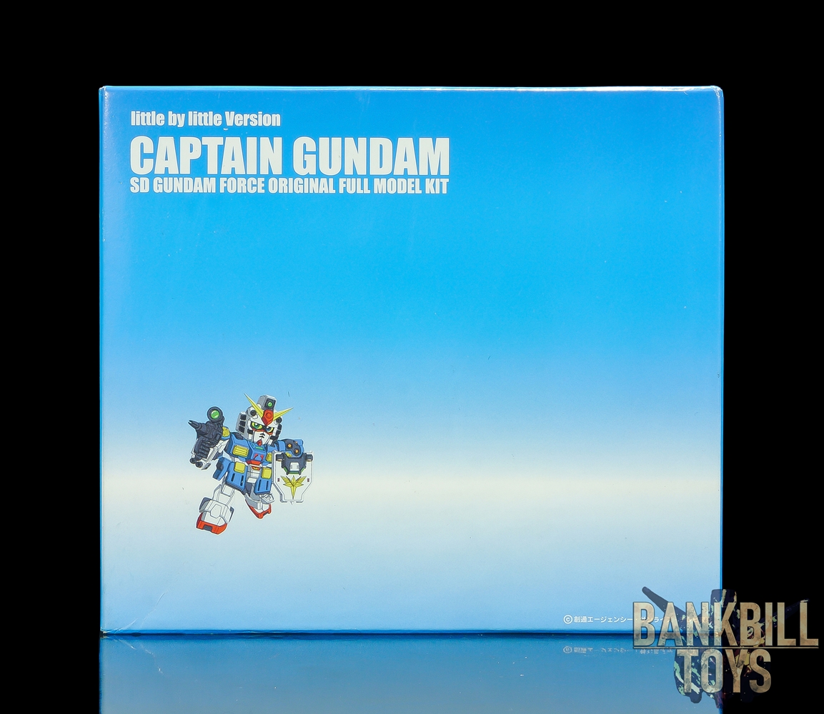 กันดั้ม Bandai Gunpla Little by Little's "Love & Peace" CD Single Release Bundled Limited SD Gundam Force Captain Gundam [Little by Little Ver.]