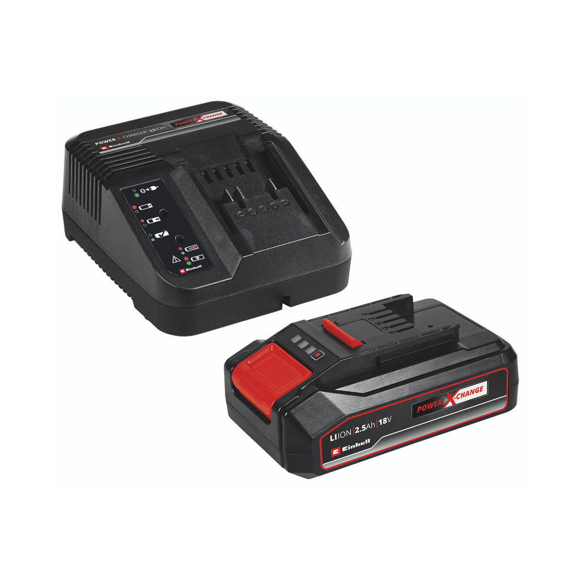 Einhell อุปกรณ์เสริม-ชุดแบตเตอรี่พร้อมเครื่องชาร์จ 2.5 Ah Power X-Change Starter Kit [A4511620]