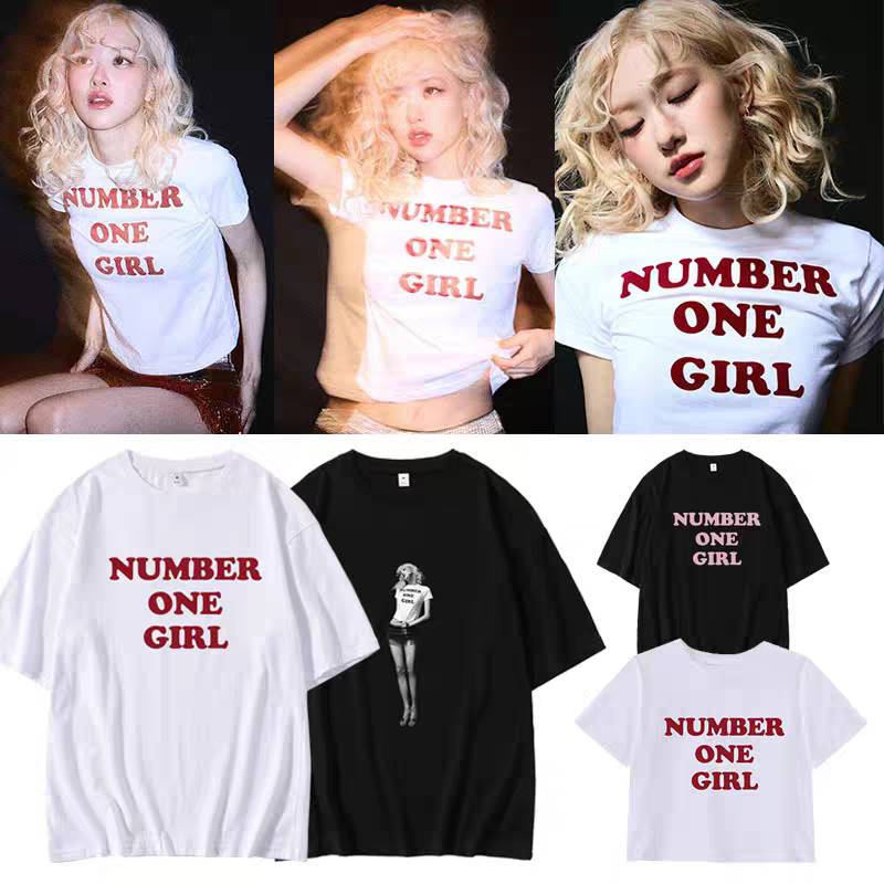 เสื้อยืด BlackPink ROSÉ : Number One Girl