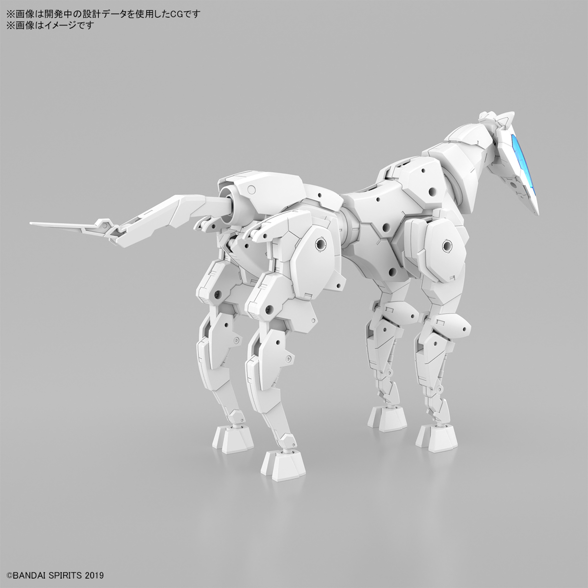 <Preorder ปิดรับวันที่ 15/6/2024 >🔔เปิดรับPreorder ไม่ต้องมัดจำ 30MM 1/144 Exer Vehicle (Horse Mecha Ver.) [White]