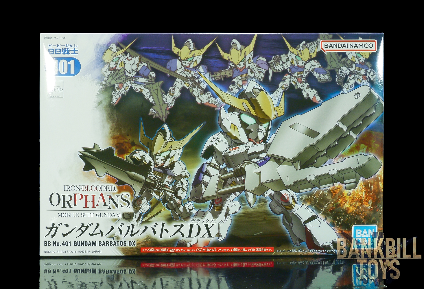 กันดั้ม Bandai Spirits Gunpla SD Gundam BB Senshi No.401 ASW-G-08 Gundam Barbatos DX