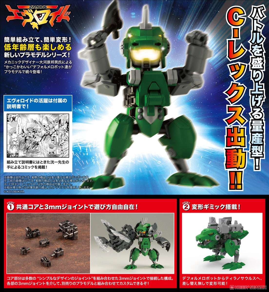 (Preorder ปิดรับวันที่ 6/6/2022 )เปิดรับPreorder มัดจำ 200 บาท C-REX-11 C-Rex