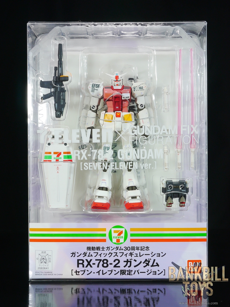กันดั้ม Bandai G.F.F. GFF Gundam Fix Figuration RX-78-2 Gundam [Seven-Eleven Limited Ver.]