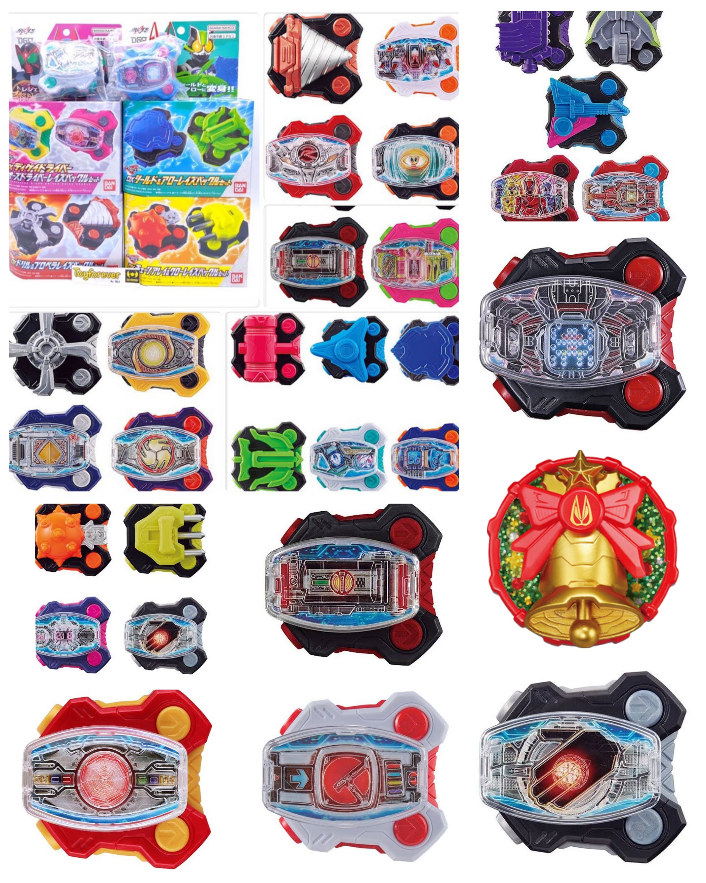 บัคเคิ้ลกีท Rider Geats DX Buckle Set
