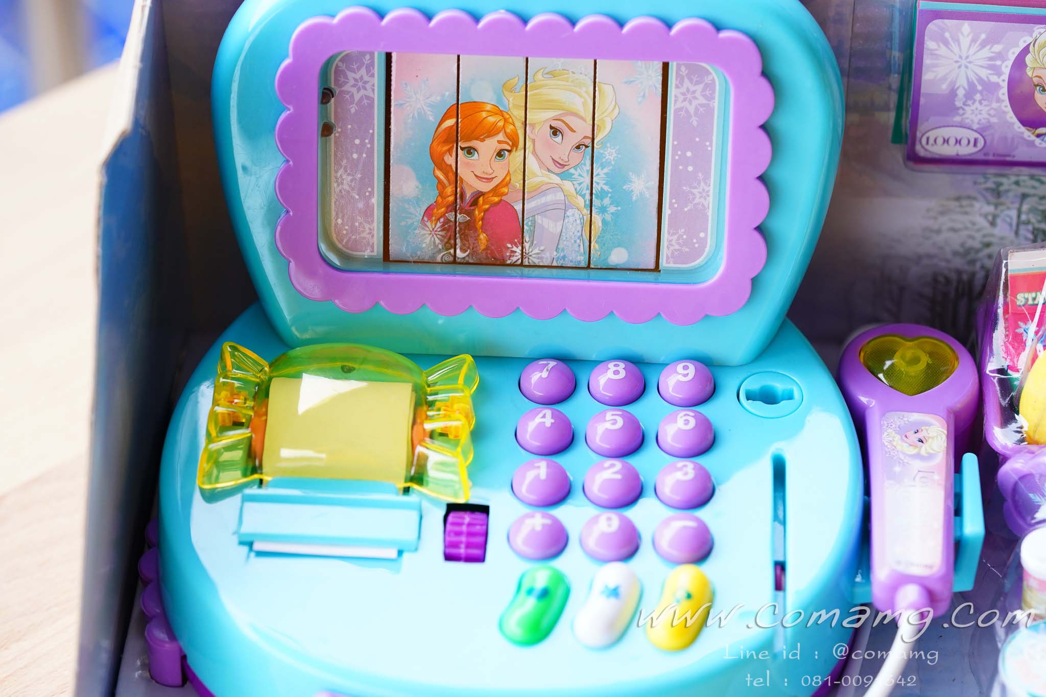 ของเล่นแคชเชียร์ ชุดแคชเชียร์เอลซ่า&อันนาโฟรเซ่น (Frozen)
