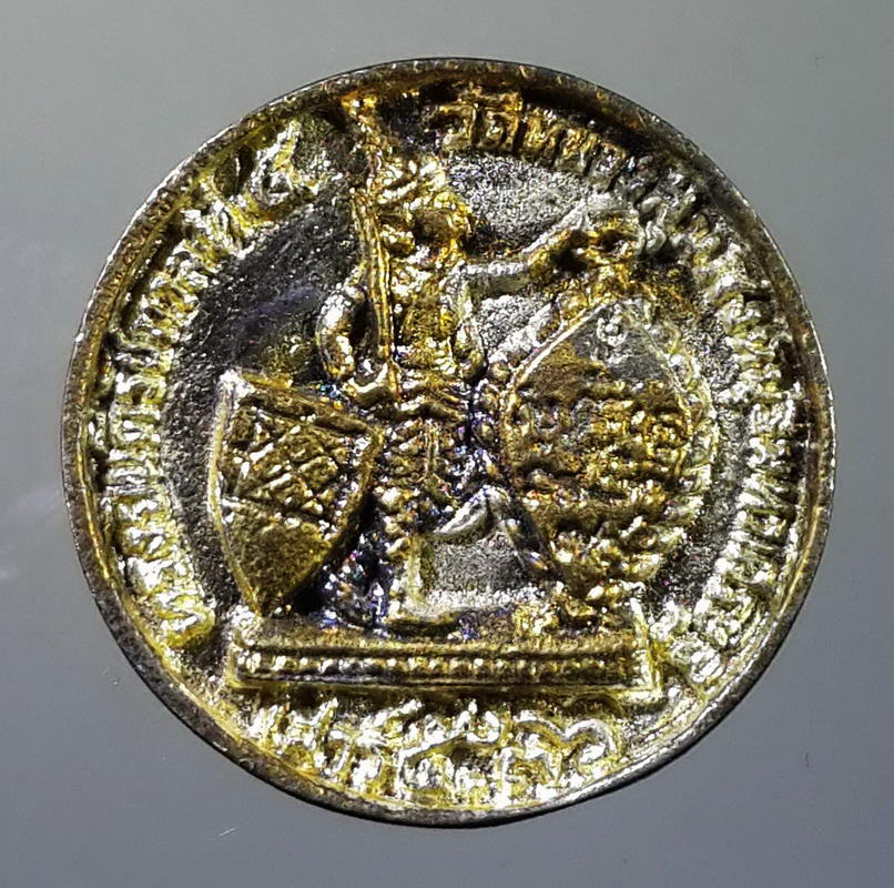 รหัสสินค้า พระมหากษัตริย์ และบุคคลสำคัญ 049 เหรียญหล่อล้อแม็กซ์ รัชกาลที่ 5 หลวงพ่อจวน วัดหนองสุ่ม จังหวัดสิงห์บุรี สร้างปี 2536