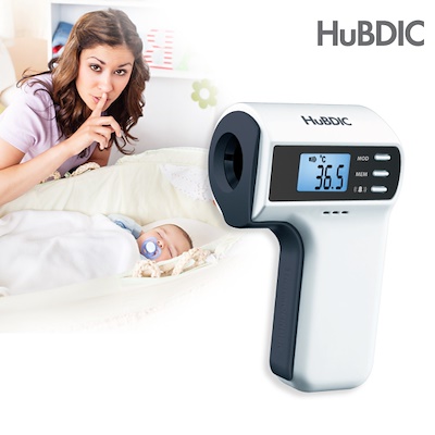 เทอร์โมมิเตอร์วัดอุณหภูมิทางร่างกายแบบไม่สัมผัส ระบบอินฟราเรด HUBDIC รุ่น FS-300 ของแท้ รับประกันศูนย์ไทย 1 ปี