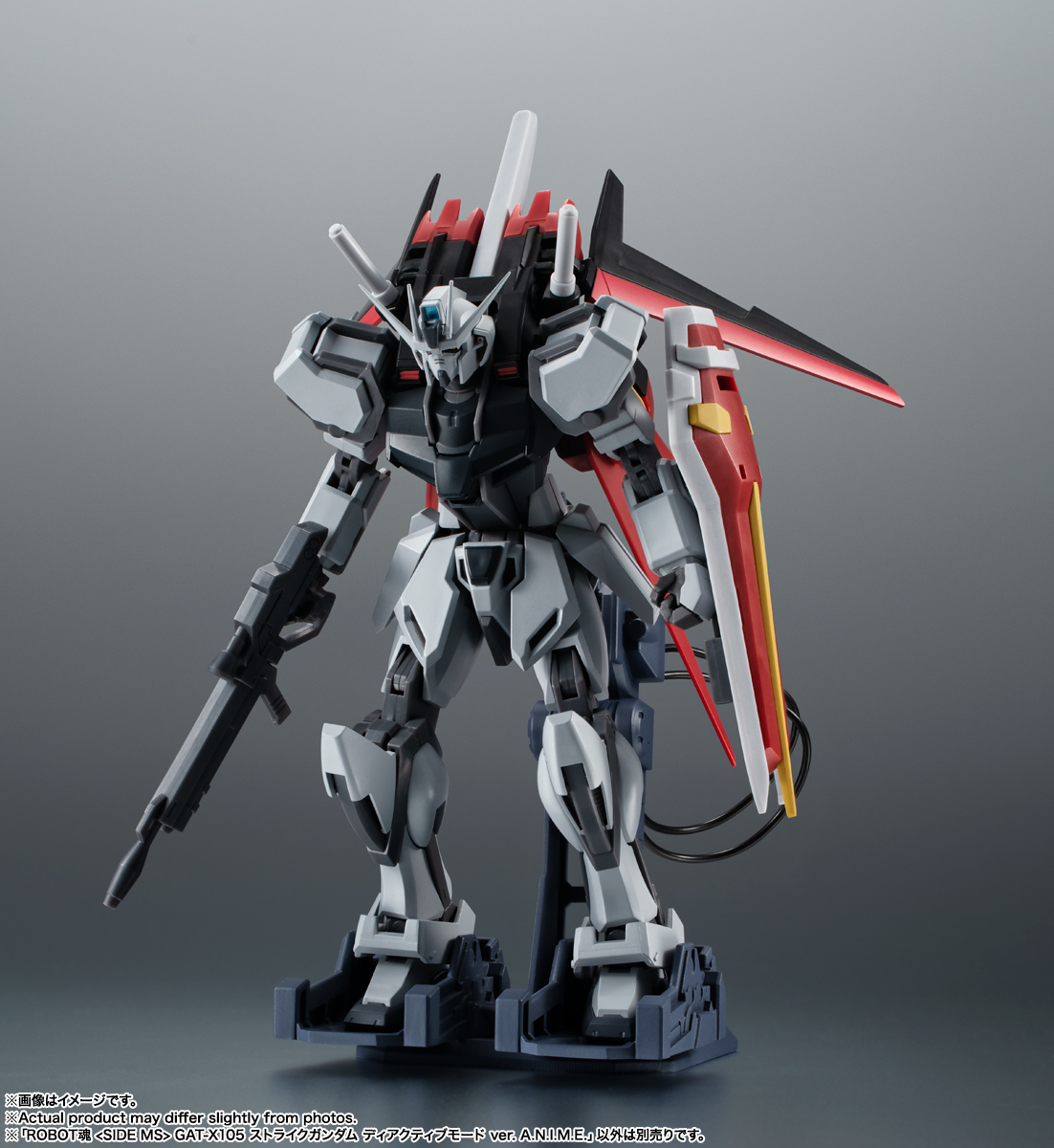 กันดั้ม Bandai Spirits Tamashii Nations World Tour 15th Anniversary Limited The Robot Spirits <SIDE MS> R-SP GAT-X105 Strike Gundam Deactive Mode Ver. A.N.I.M.E.