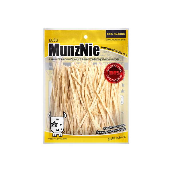 MUNZNIE ขนมสุนัขมันซ์นี่ ปลาเส้น 80G