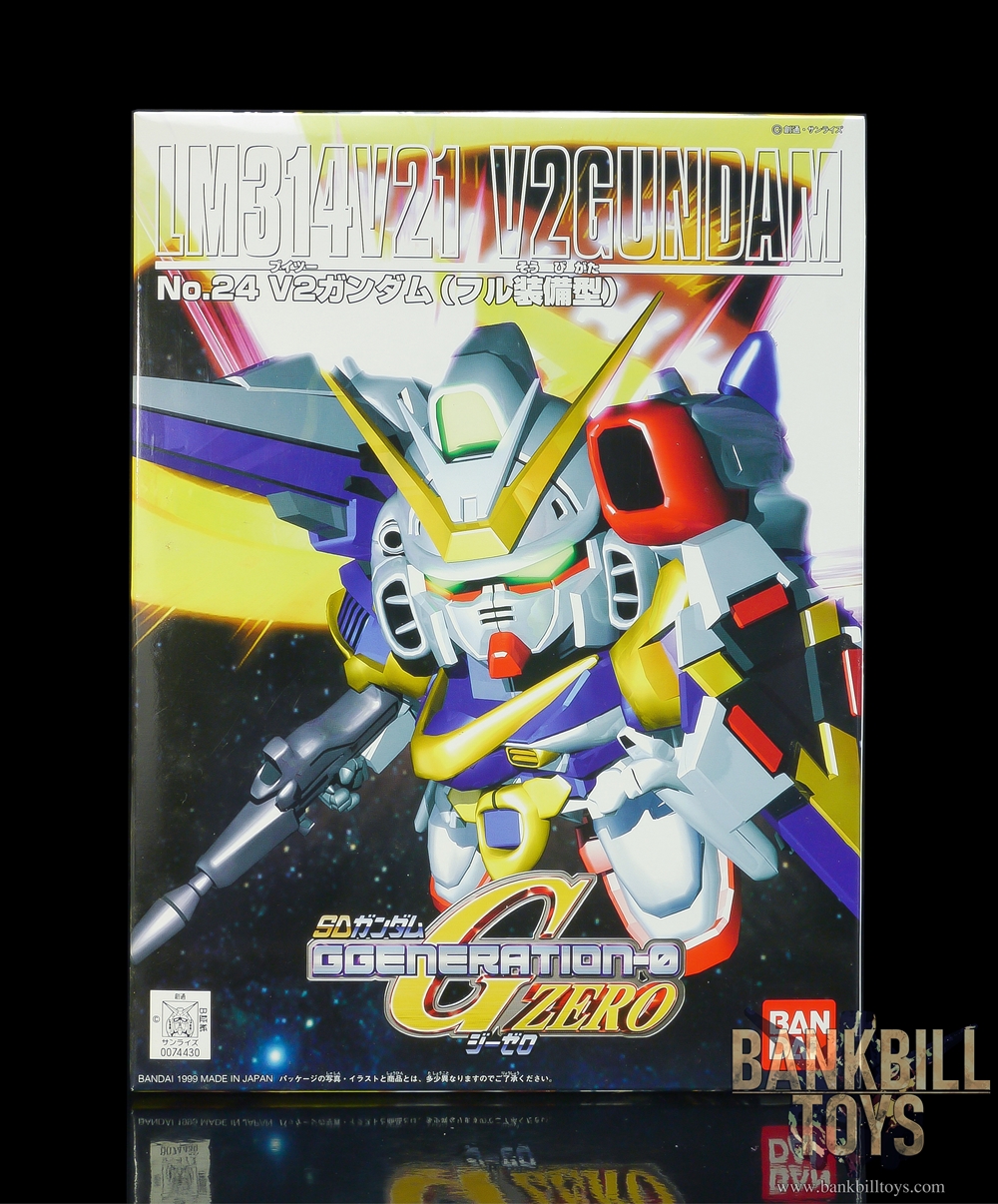 กันดั้ม Bandai Spirits Gunpla SD Gundam G Generation Zero No.24 LM314V21 Victory 2 Gundam [Full Equipment]