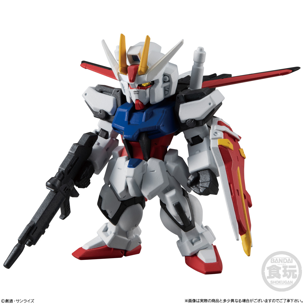 กันดั้ม Bandai Candy Toy FW Gundam Converge #20 No.236 GAT-X105+AQM/E-X01 Aile Strike Gundam