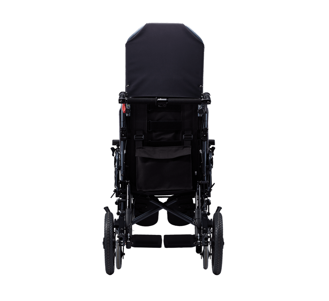 รถเข็นปรับเอนนอนได้ อลูมินัมอัลลอยด์คาร์ม่า รุ่น MVP502 (WheelChair KARMA MVP 502) ปรับเอนนอนได้ 170 องศา ที่วางแขนยกเปิดได้ โครงพักเท้ายืดตรงได้ พับเก็บได้ + แถมฟรี สายคาดลำตัวกันตก ของแท้ รับประกันศูนย์ไทย 5 ปี รุ่น TOP (Best Seller)