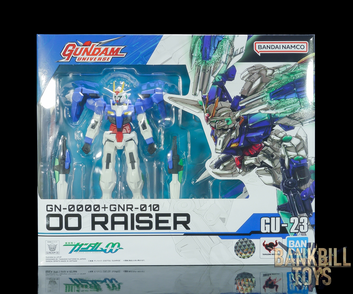 กันดั้ม Bandai Spirits Gundam Universe GU-23 GN-0000+GNR-010 00 Raiser