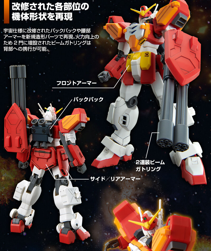 <Preorderปิดรับที่ 6 คิว >เปิดรับPreorder มัดจำ300 บาท * p-bandai HG 1/144 Gundam Heavyarms Custom