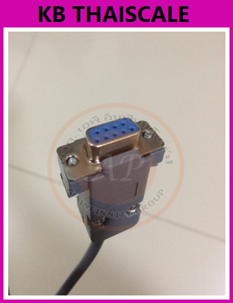 สาย RS-232 ใช้สำหรับต่อเครื่องชั่งเข้าคอมพิวเตอร์แบบหัวแปลง