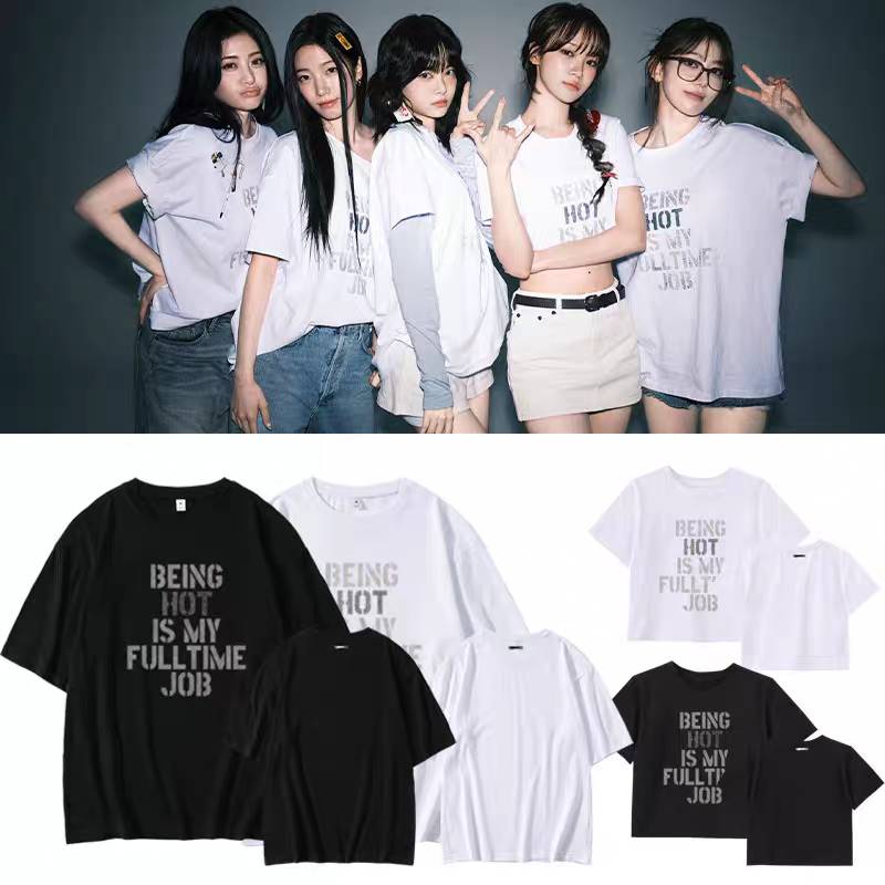 เสื้อยืด LE SSERAFIM : 5th Minni Album 'HOT'