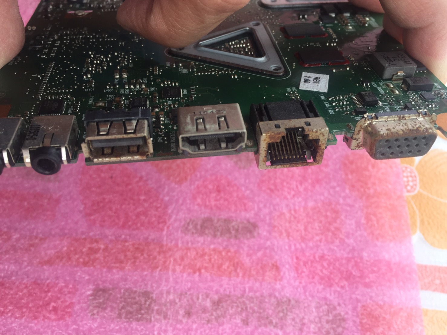 เมนบอร์ด Toshiba C640