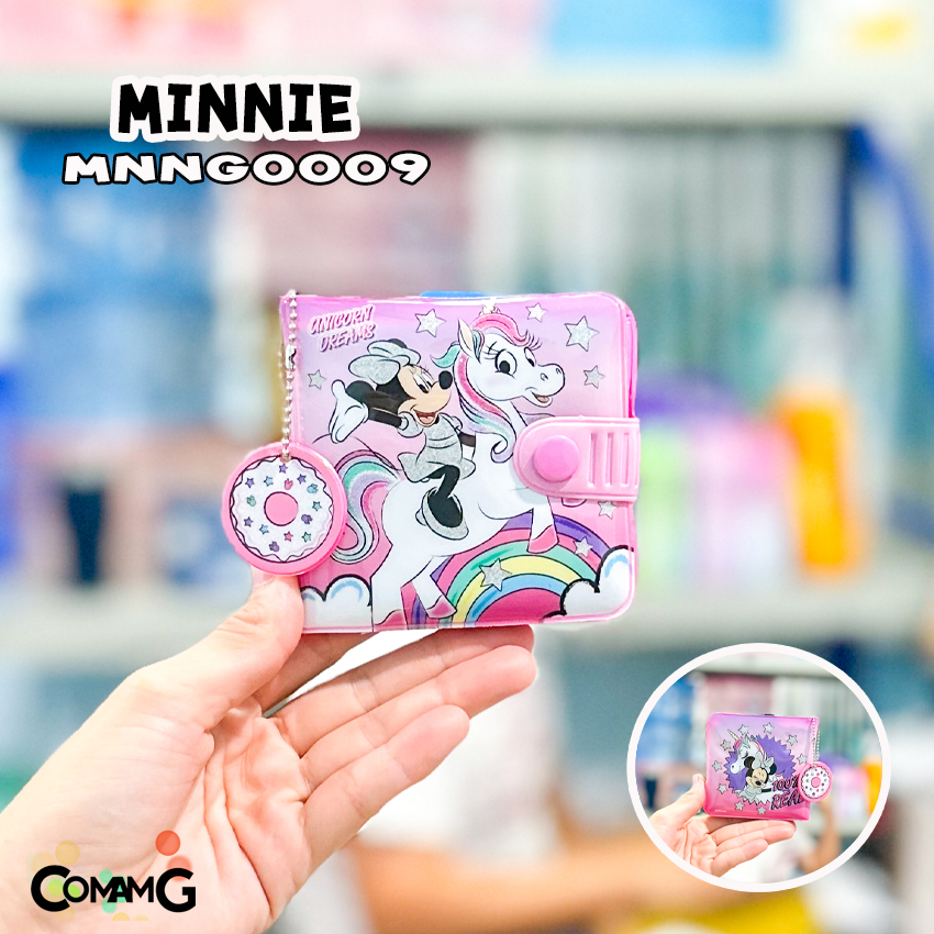 กระเป๋าสตางค์เด็กผู้หญิง กระเป๋าสตางค์ PVC รุ่น2พับ ลิขสิทธิ์แท้ (ลิงค์1)