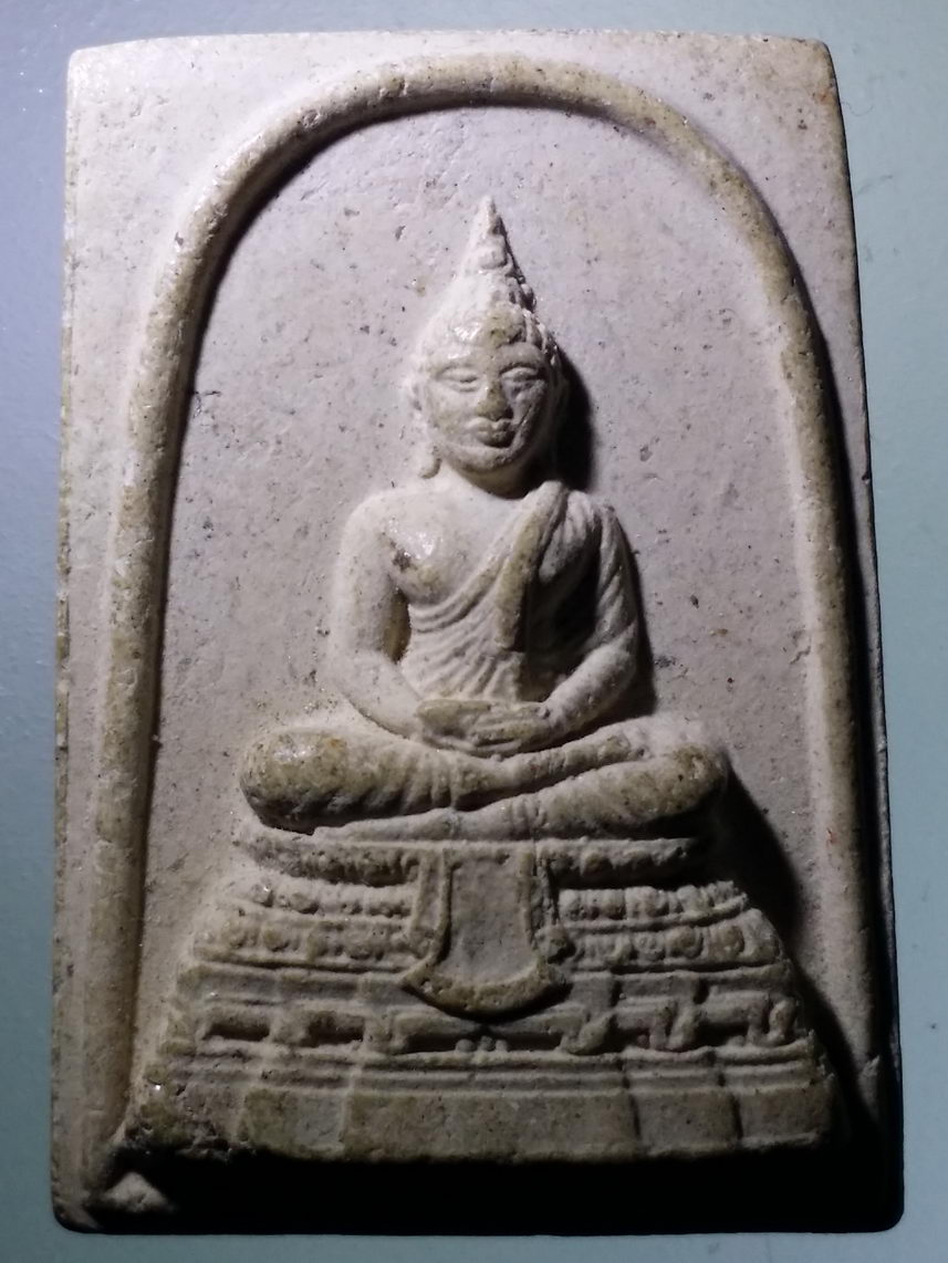 รหัสสินค้า พระเนื้อดิน เนื้อผง เนื้อว่าน 7414 สมเด็จรัตนมาลา วัดเจดีย์งาม อำเภอฝาง จังหวัดเชียงใหม่ สร้างปี 2538