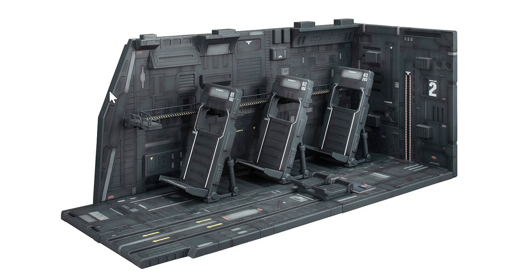 เปิดรับPreorder มัดจำ 1000 บาท Realistic Model Series Mobile Suit Gundam White Base Catapult Deck for １/144 HGUC Renewal edition【repeat】*ไม่รวมหุ่น*