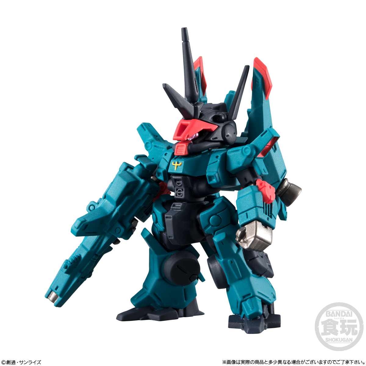 กันดั้ม Bandai Candy Toy FW Gundam Converge #11 No.185 AMX-014 Doven Wolf