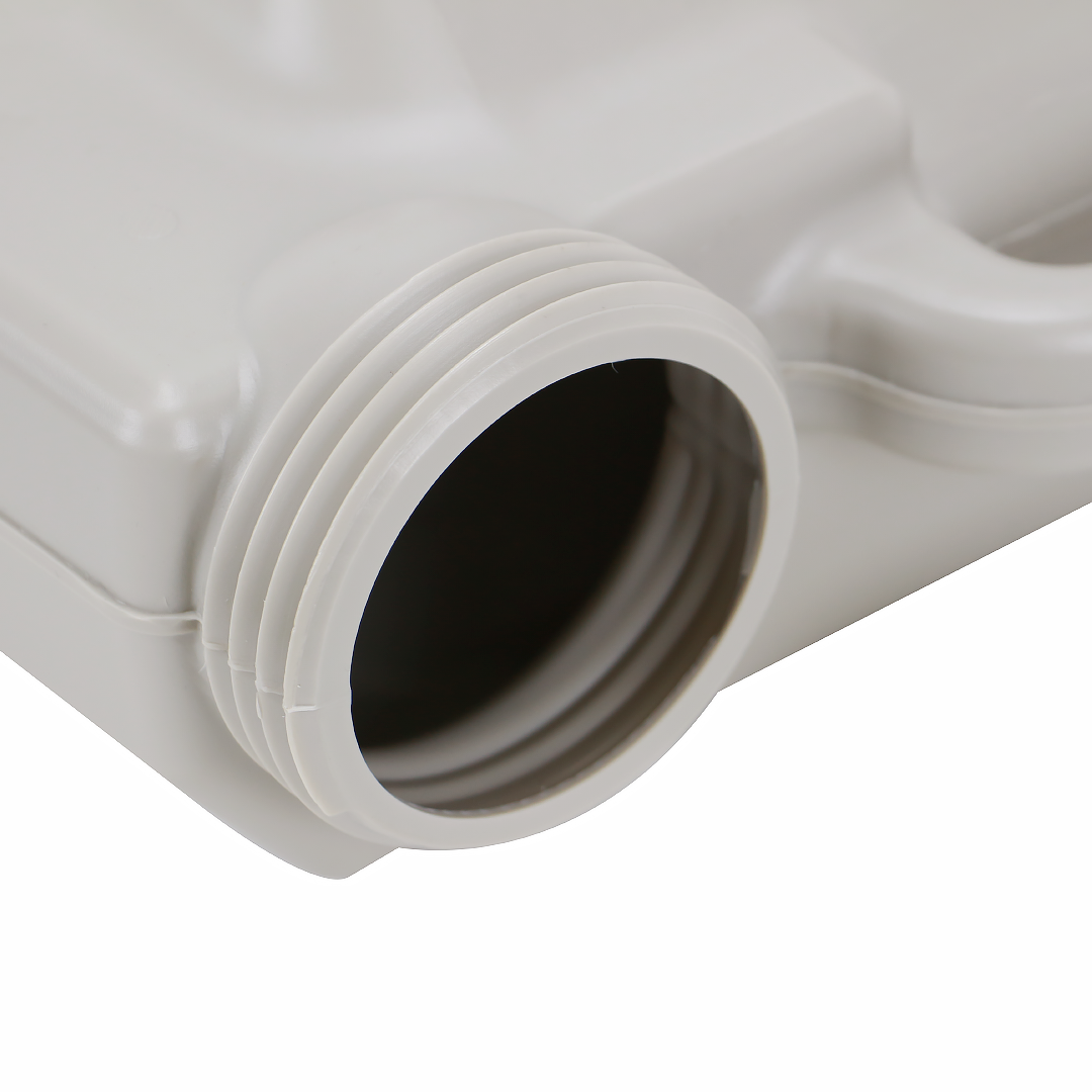 สุขาเคลื่อนที่ รุ่น P.4 ฝารองนั่งแบบวงกลม ความจุน้ำสะอาด 10 ลิตร ความจุของเสีย 10 ลิตร ฟรีสายฉีดชำระ