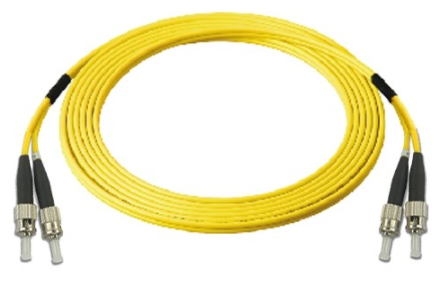 UFP988D32-05 Fiber Optic FC-FC Patch Cord OS2, Duplex 9/125 μm Single-mode, (3.0 mm Jacket)/APC-APC, Lengths 5 m.