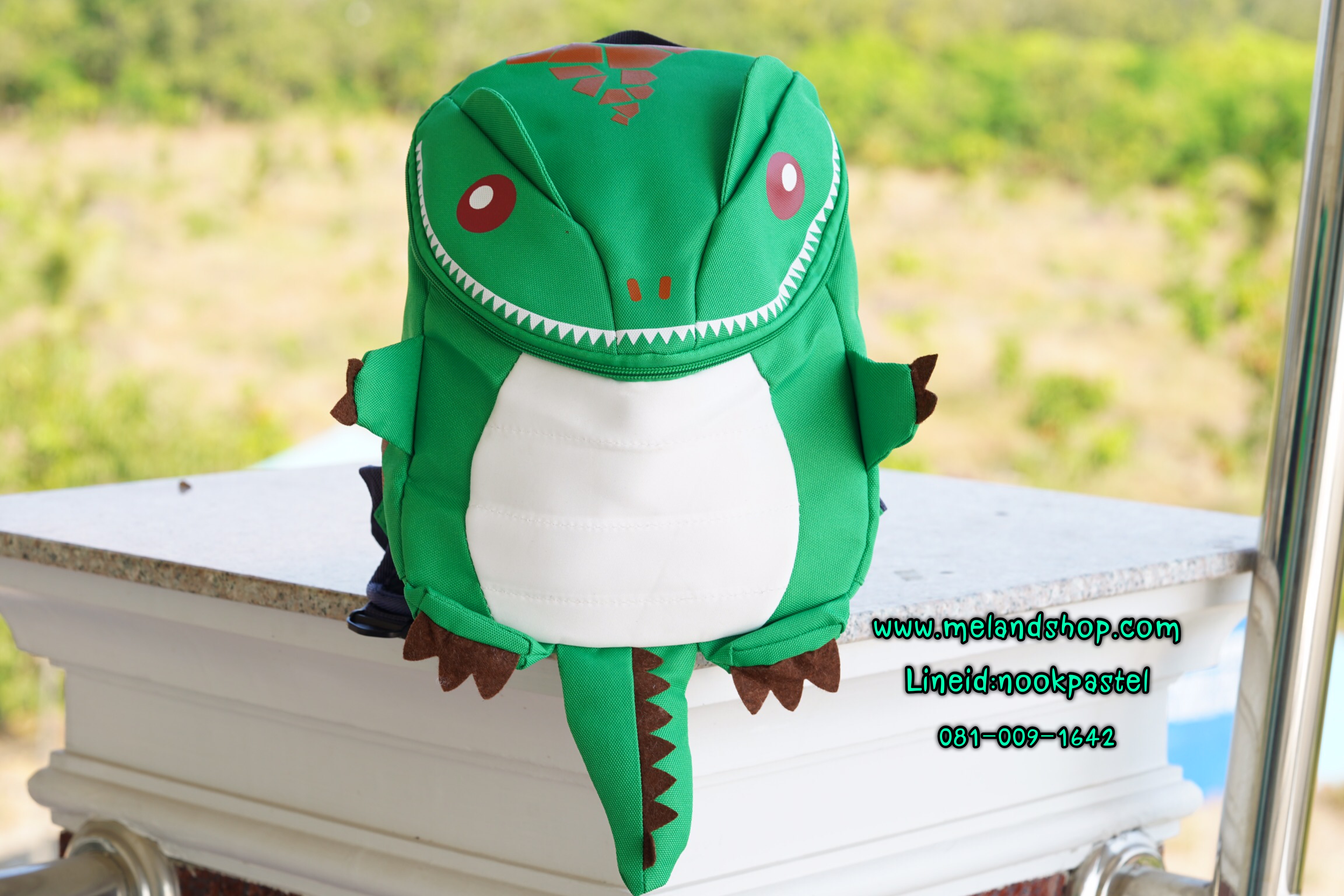 กระเป๋าไดโนเสาร์ กระเป๋าเป้สะพายหลังลายการ์ตูนไดโนเสาร์