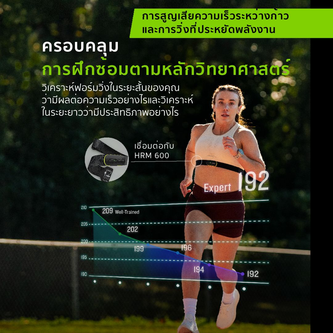 Garmin Forerunner 970 สมาร์ทวอทช์สำหรับนักวิ่ง ประกันศูนย์ไทย 2 ปี