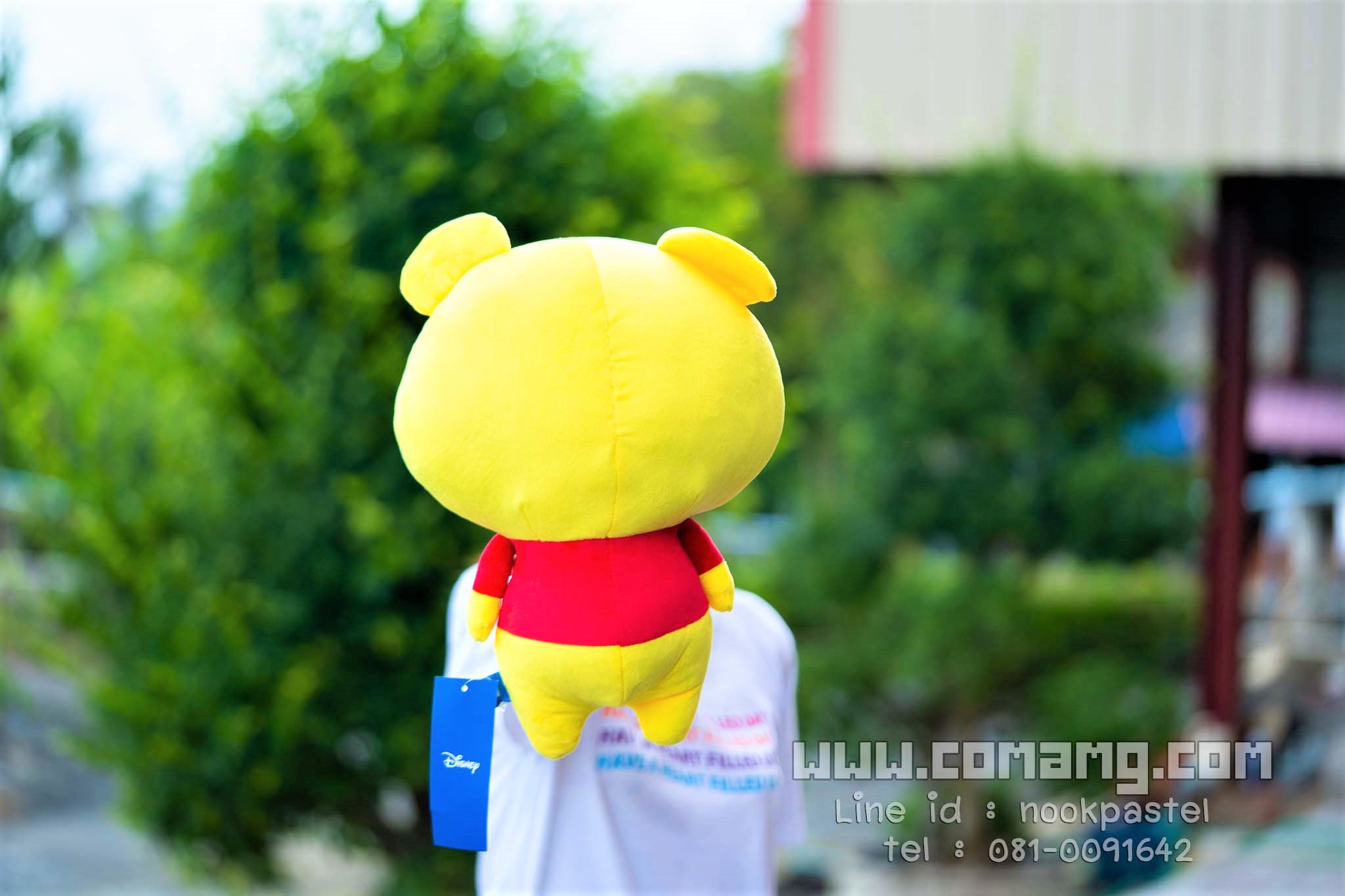 ตุ๊กตาหมีพูห์ Pooh (Disney) ขนาด 16นิ้ว ลิขสิทธิ์แท้ งานสวยมาก