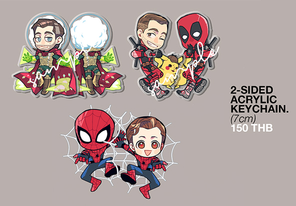 2-sided Acrylic Keychain