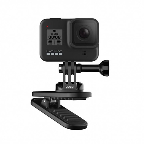 GoPro Magnetic Swivel Clip คลิปหนีบเสื้อ ของโกโปรแท้ คลิปหนีบกระเป๋าเป้ for GoPro / DJI / Insta360 l Action Camera