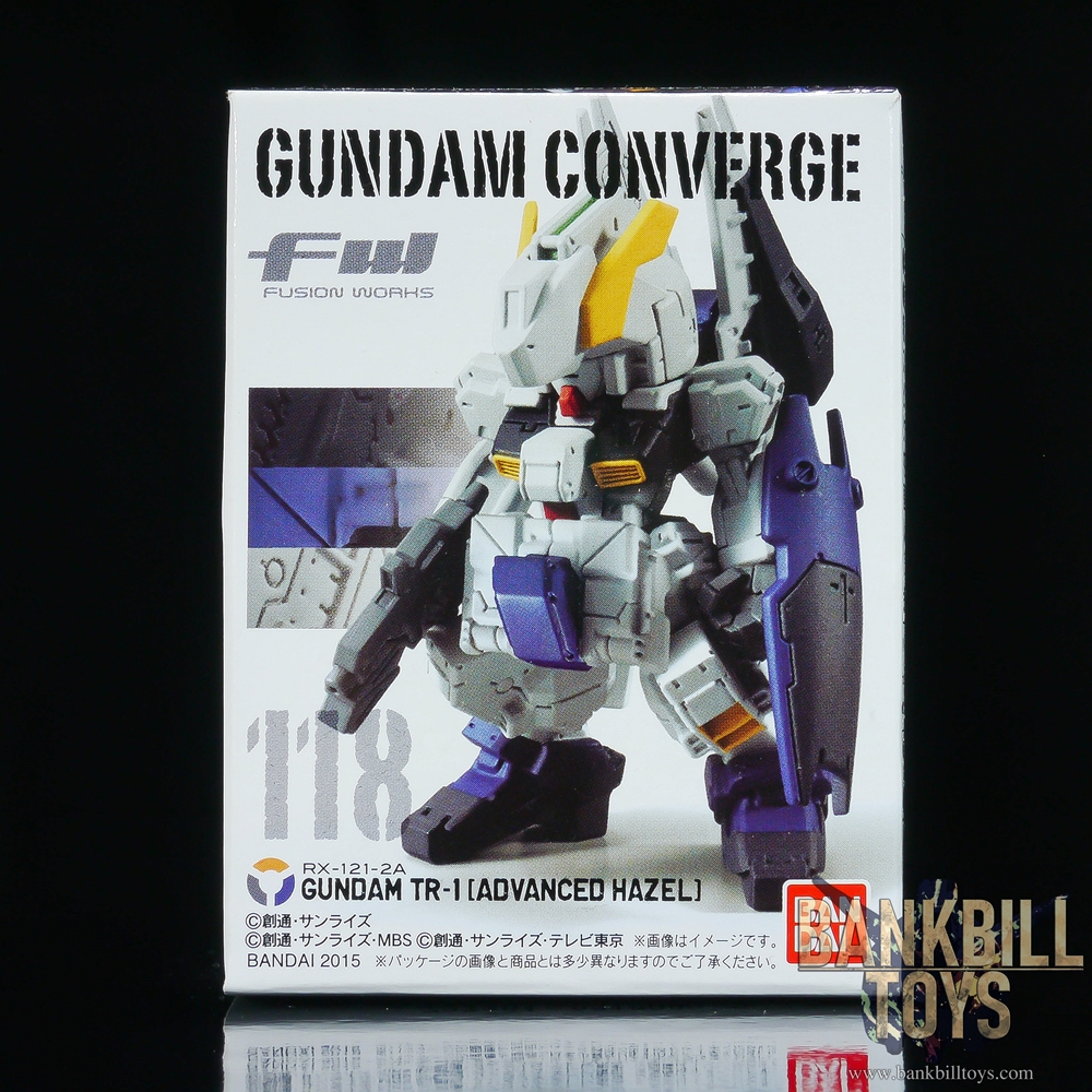 กันดั้ม ฺBandai Candy Toy FW Gundam Converge 20 No.118 RX-121-2A Gundam TR-1 [Advanced Hazel]