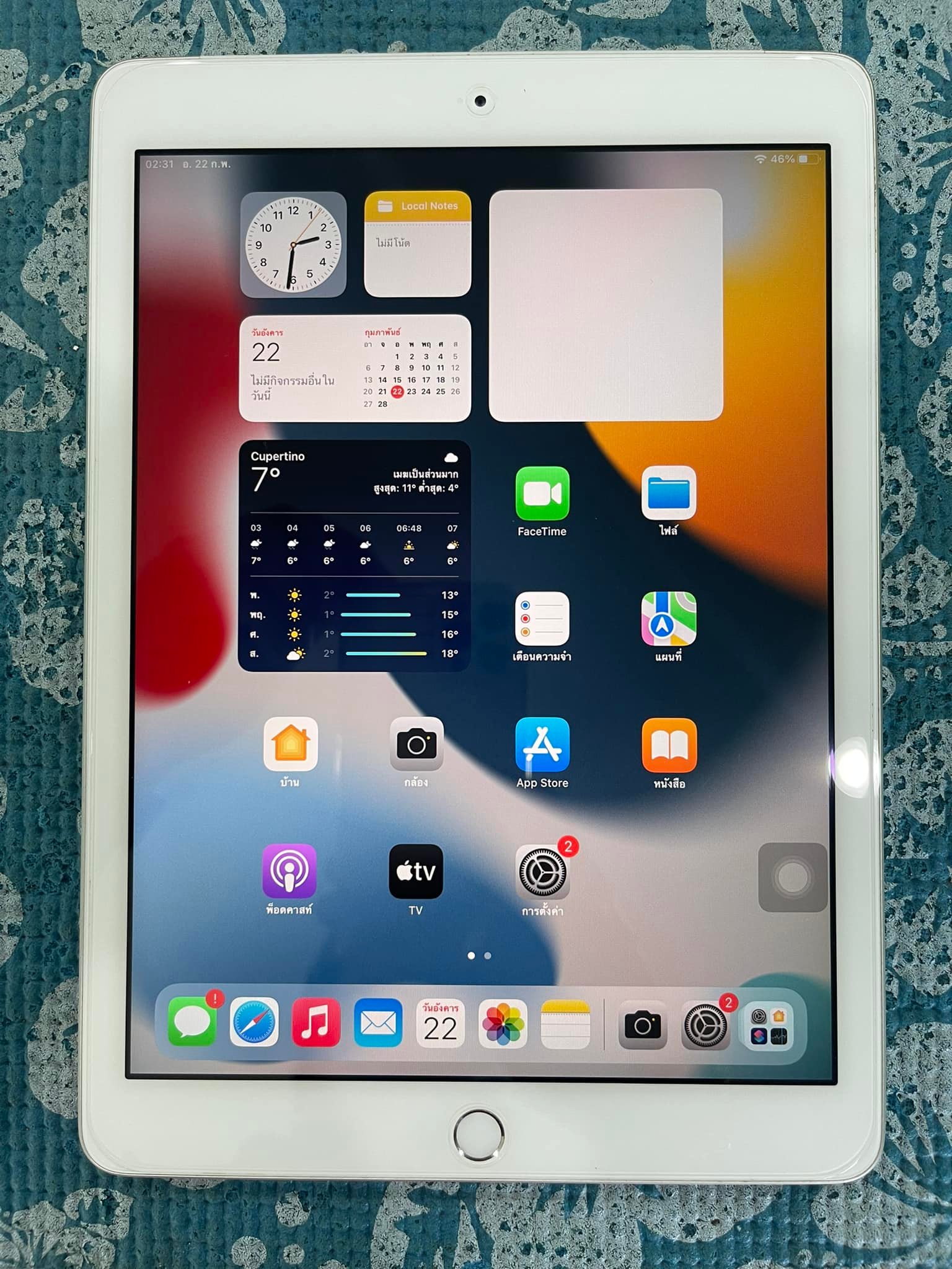 ( SOLD OUT ) iPad Gen 6 32GB ใส่ซิมได้ Model TH