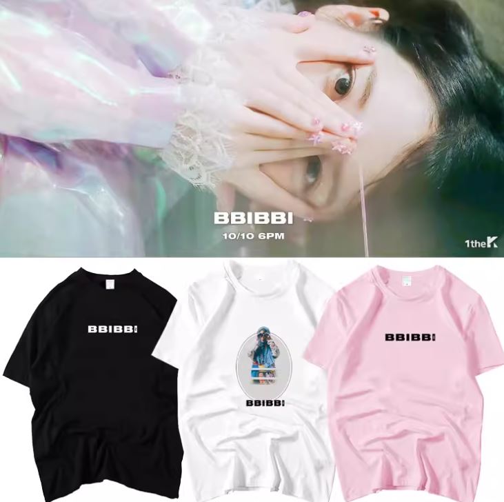 เสื้อยืด IU : 10th ANNIVERSARY 'BBIBBI'